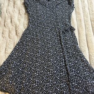 Art Class Black and blue/purple Floral girls Dress